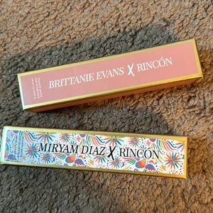 Brittanie Evans X Rincon and miryam Diaz X Rincon liquid lipstick